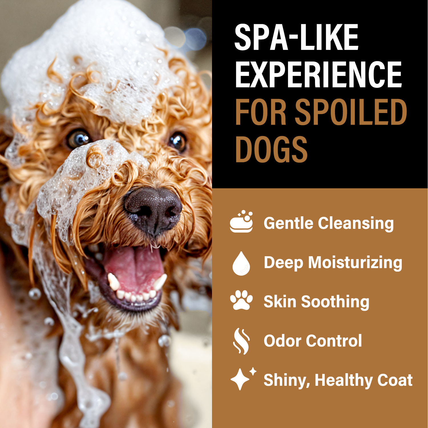 OATMEAL HONEY DOG BUBBLE BATH POWDER
