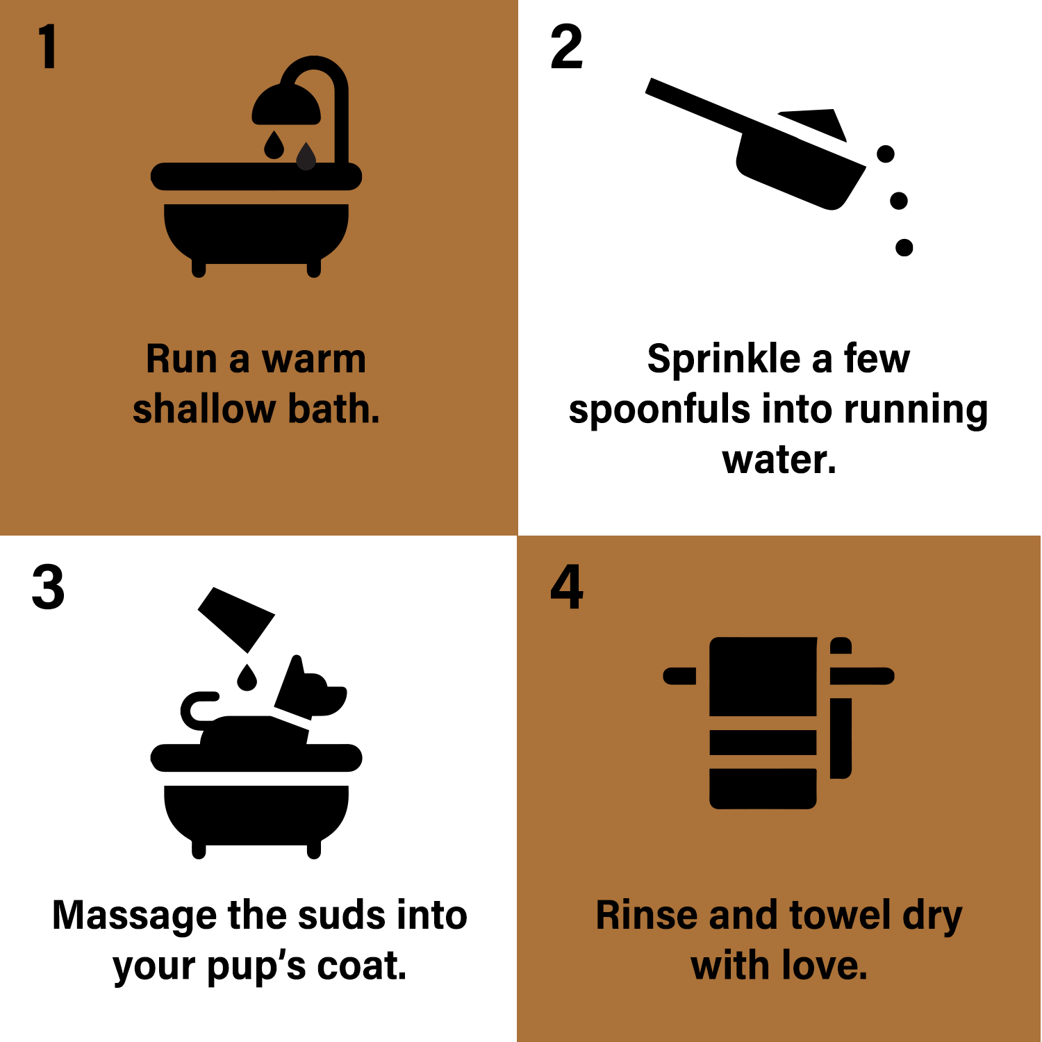 OATMEAL HONEY DOG BUBBLE BATH POWDER