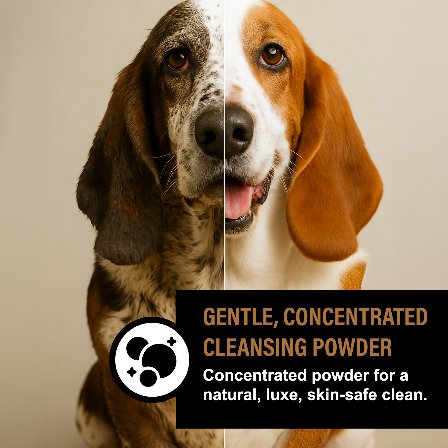OATMEAL HONEY DOG BUBBLE BATH POWDER
