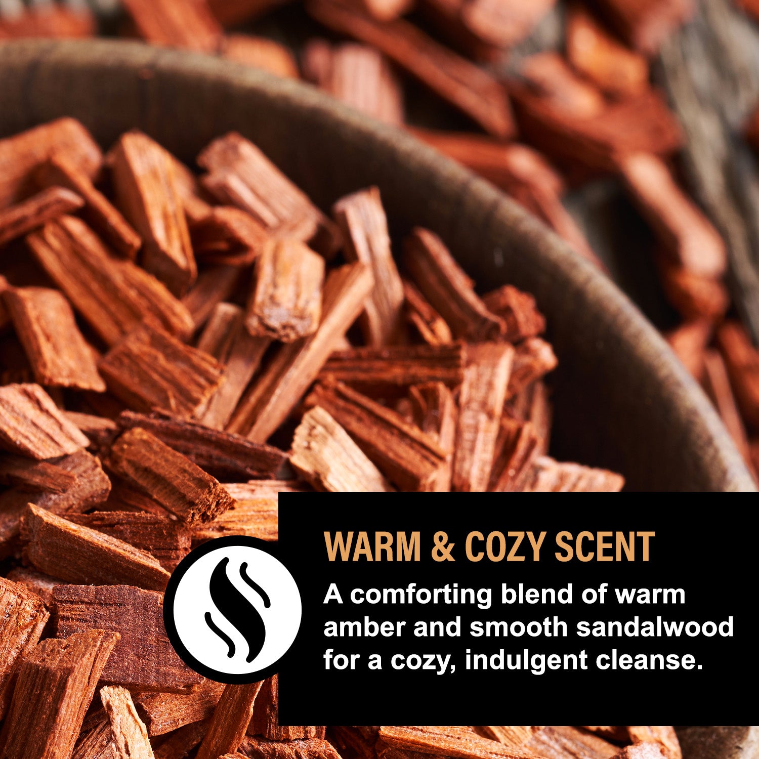 Amber Sandalwood Luxe Foaming Hair and Body Wash Concentrate - 1 Gallon