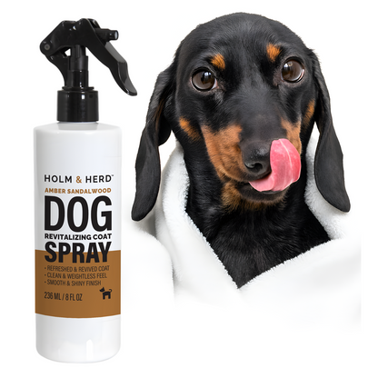 AMBER SANDALWOOD LUXE DOG REVITALIZING COAT SPRAY