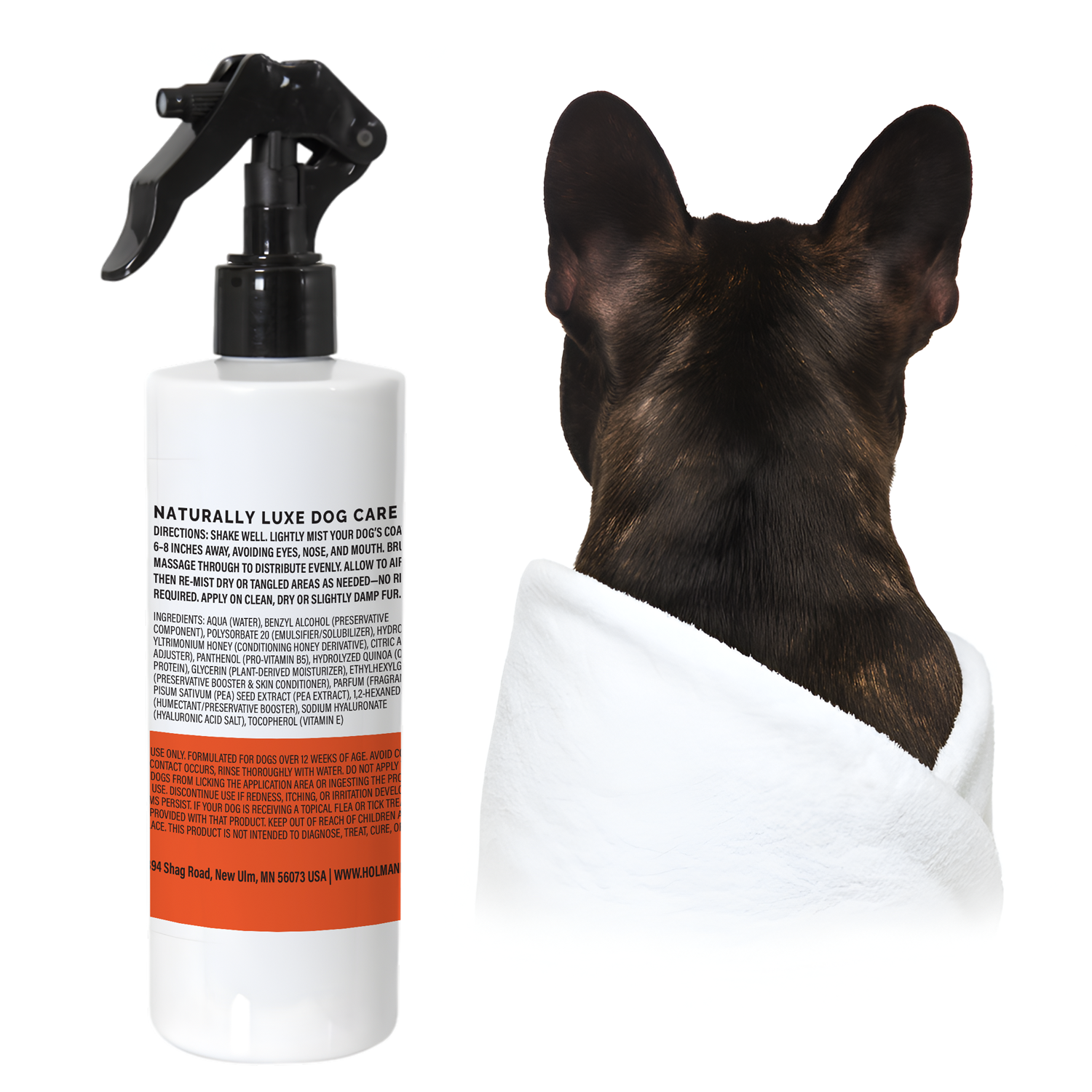 PUMPKIN SPICE LUXE DOG REVITALIZING COAT SPRAY