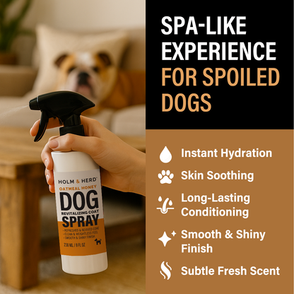 OATMEAL HONEY LUXE DOG REVITALIZING COAT SPRAY