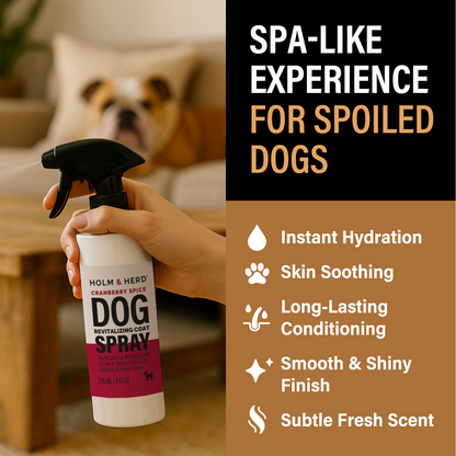 CRANBERRY SPICE LUXE DOG REVITALIZING COAT SPRAY