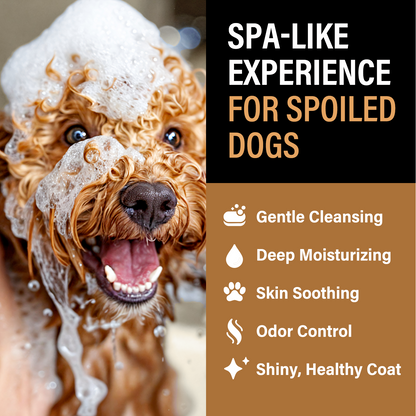 CRANBERRY SPICE LUXE DOG BUBBLE BATH POWDER