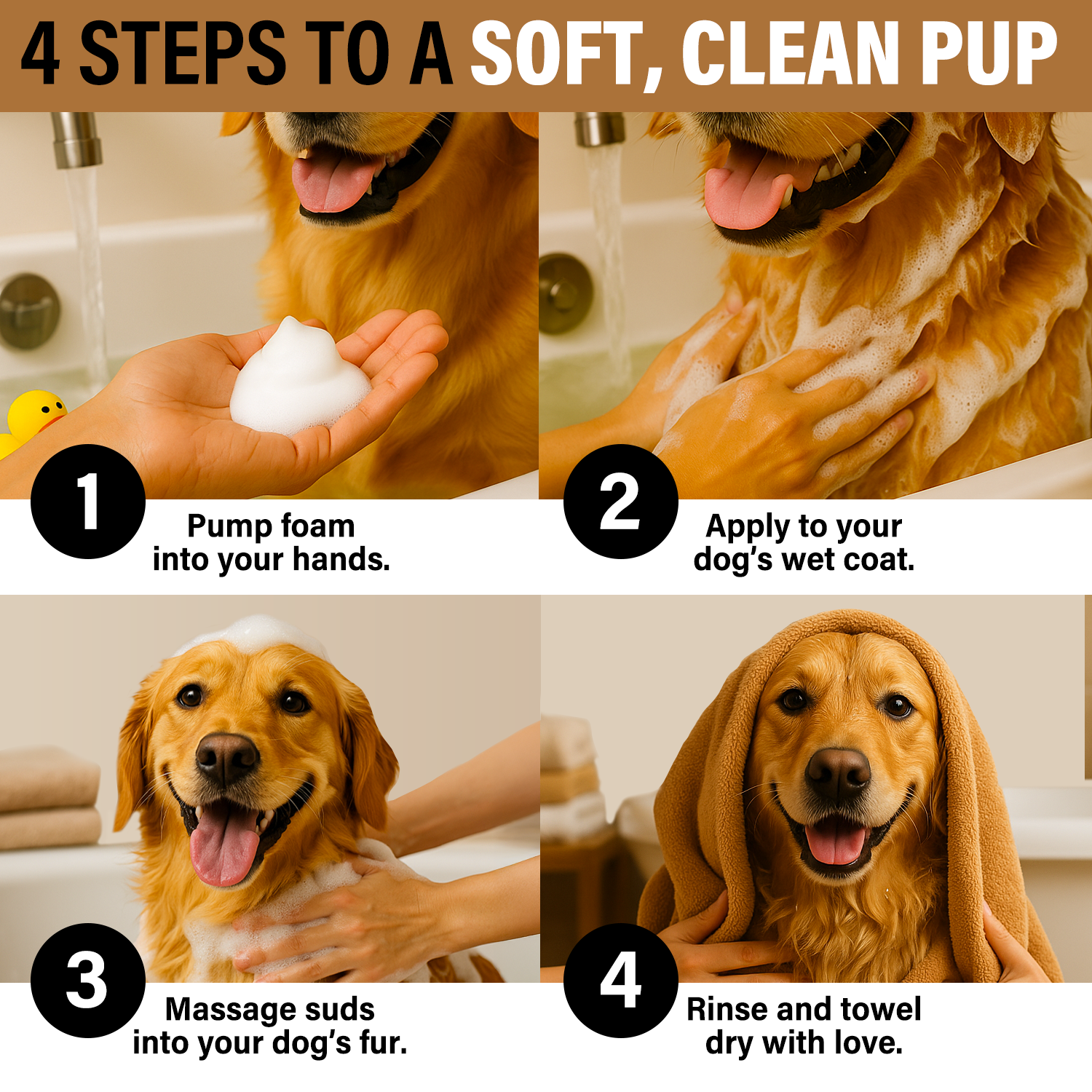 CRANBERRY SPICE LUXE DOG FOAMING SHAMPOO
