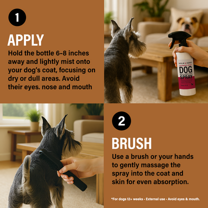 CRANBERRY SPICE LUXE DOG REVITALIZING COAT SPRAY