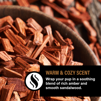 AMBER SANDALWOOD DOG BUBBLE BATH POWDER