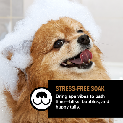 OATMEAL HONEY DOG BUBBLE BATH POWDER