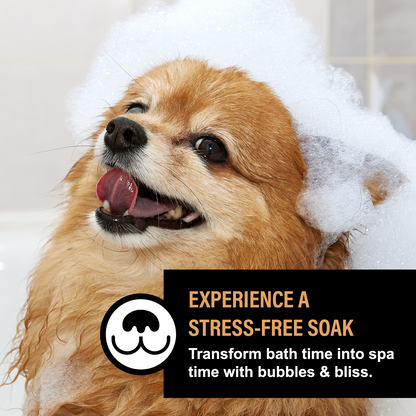PUMPKIN SPICE LUXE DOG BUBBLE BATH POWDER