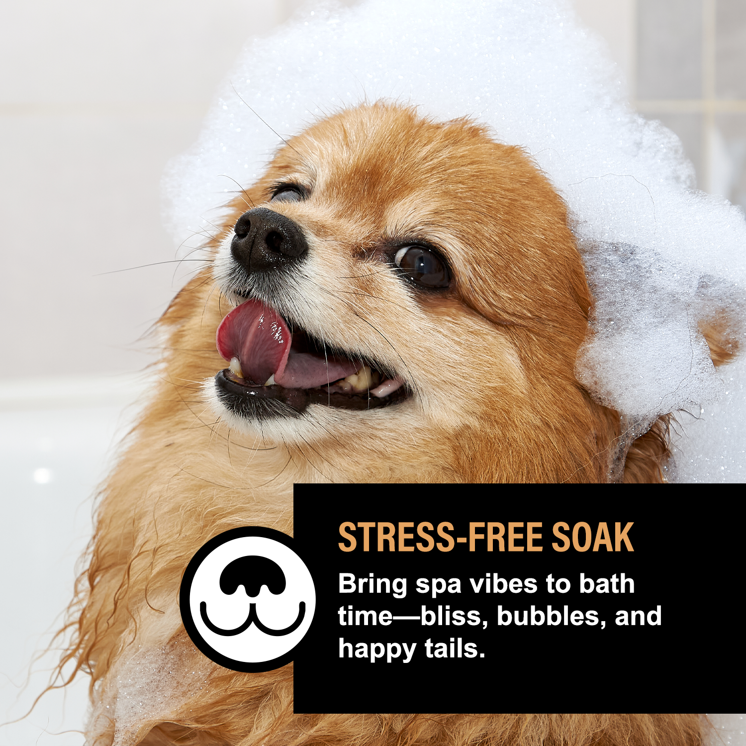OATMEAL HONEY LUXE DOG BUBBLE BATH POWDER