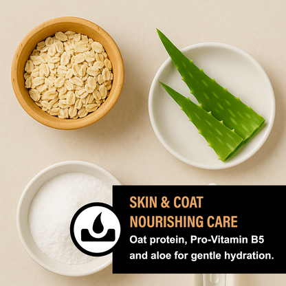 OATMEAL HONEY LUXE DOG FOAMING SHAMPOO
