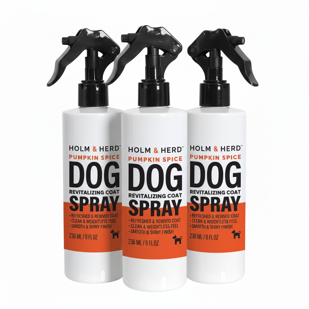 PUMPKIN SPICE LUXE DOG REVITALIZING COAT SPRAY