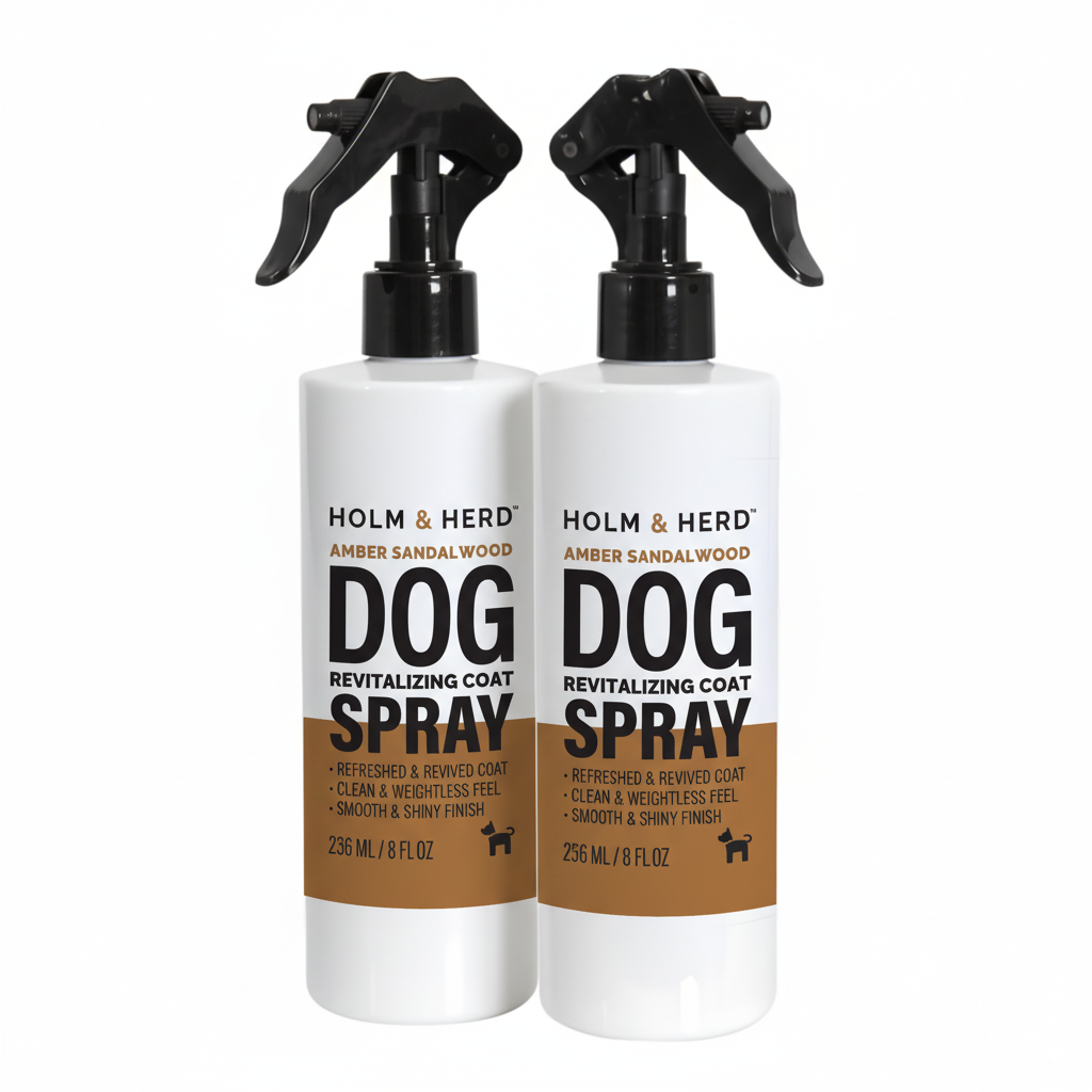AMBER SANDALWOOD LUXE DOG REVITALIZING COAT SPRAY