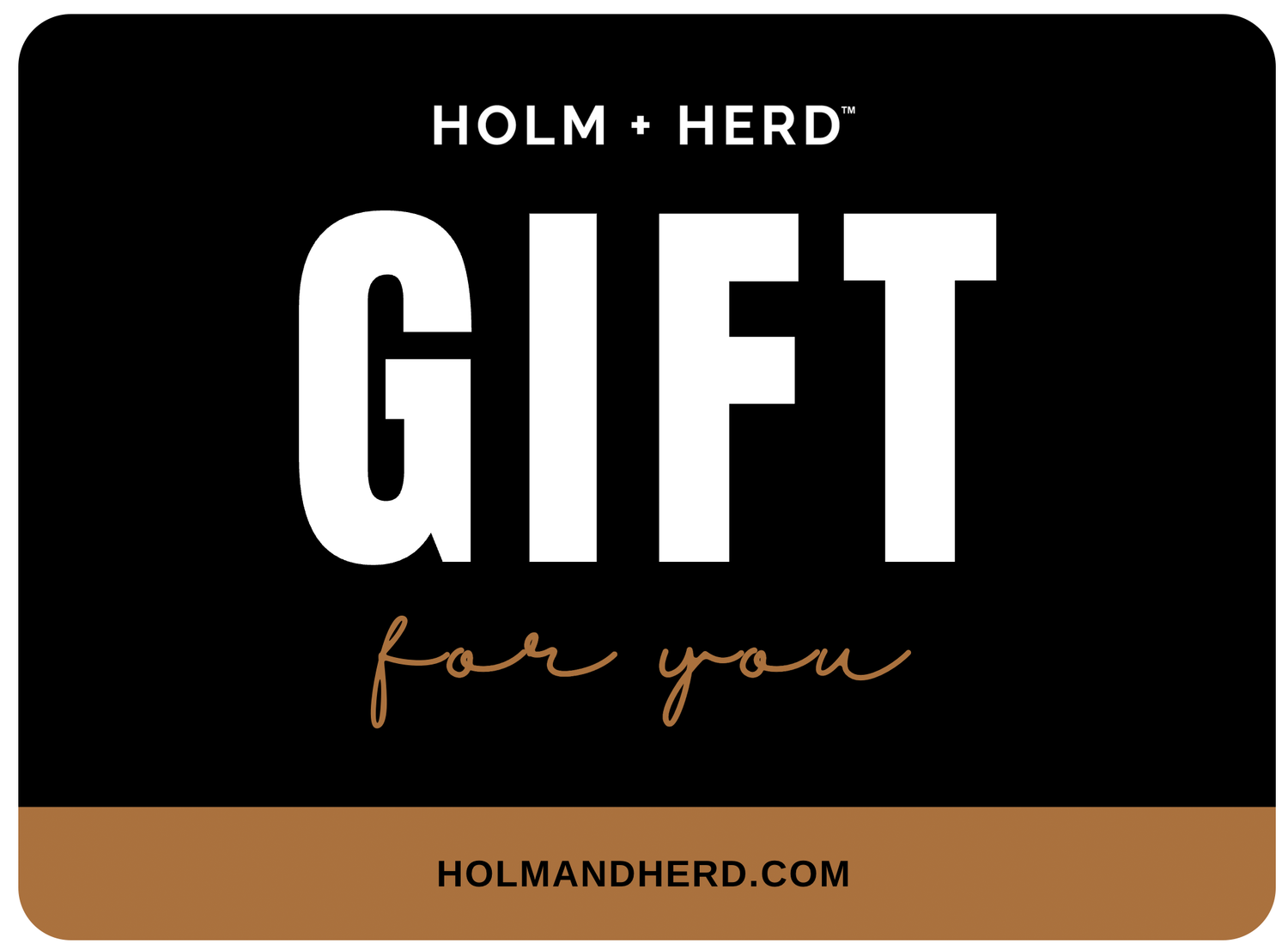 HOLM &amp; HERD GIFT CARD