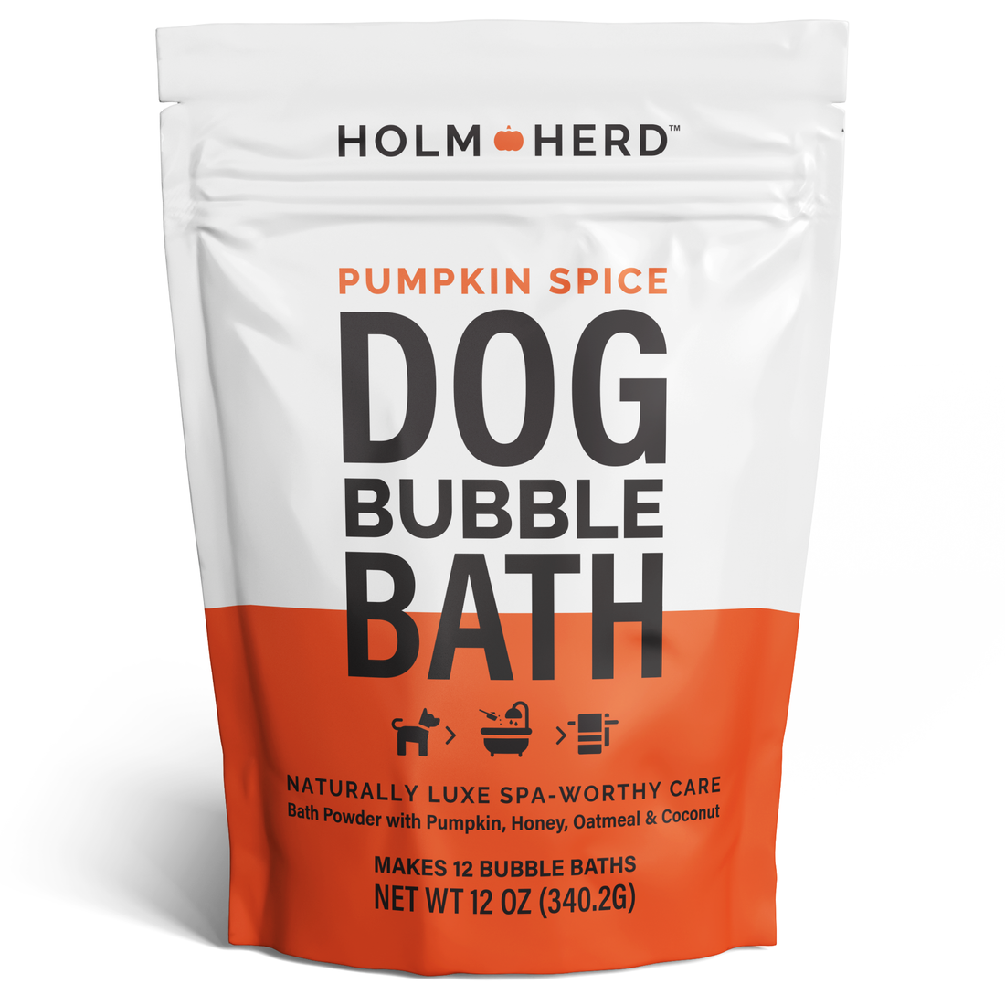 PUMPKIN SPICE DOG BUBBLE BATH POWDER