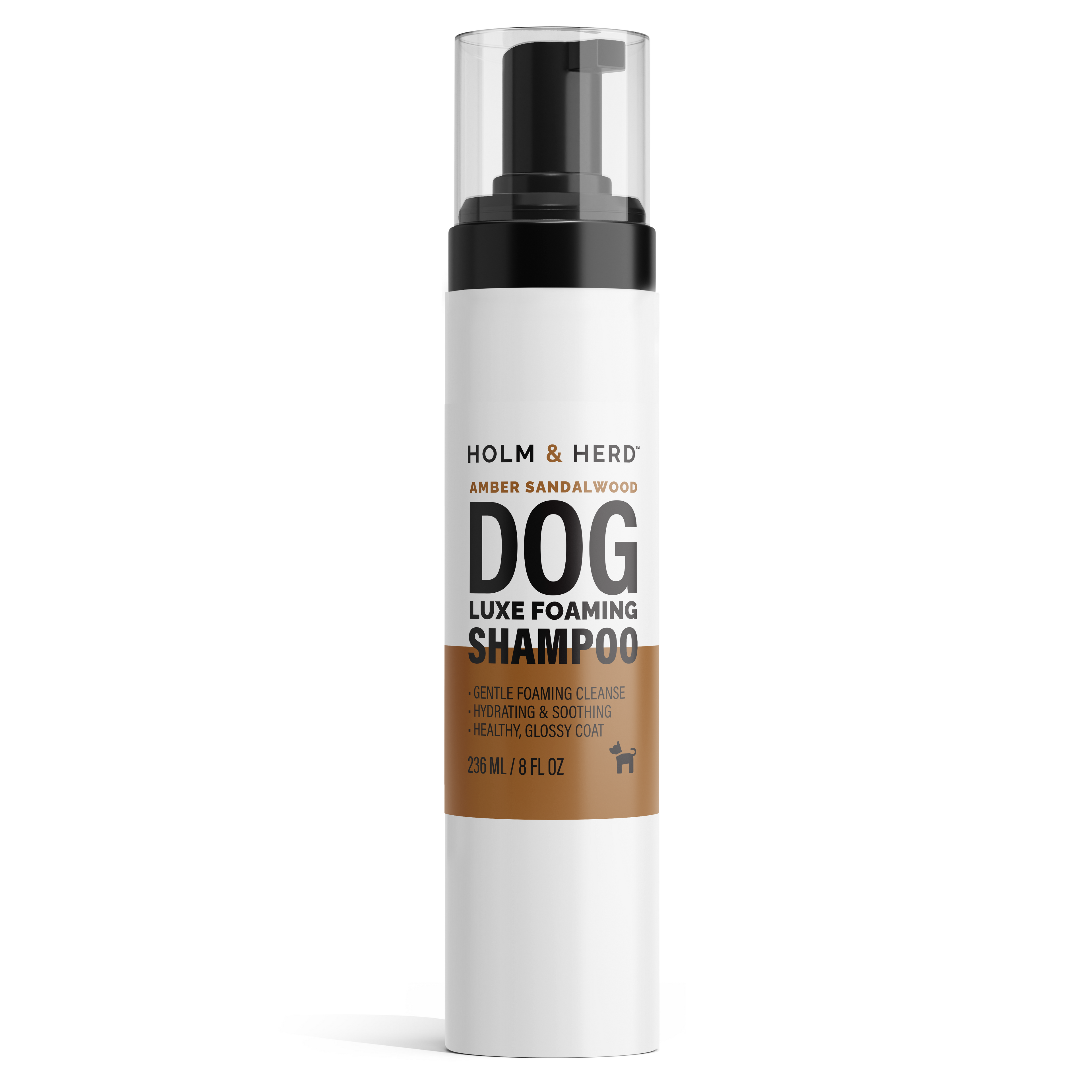 AMBER SANDALWOOD LUXE DOG FOAMING SHAMPOO