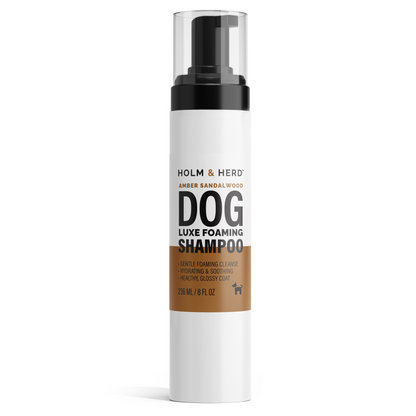 AMBER SANDALWOOD LUXE DOG FOAMING SHAMPOO
